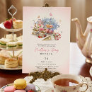 Search for tea party brunch invitations Botanical