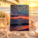 Search for sunset wedding invitations Tropical beach