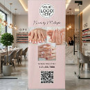 Search for nail salon business banners Simple minimal script elegant
