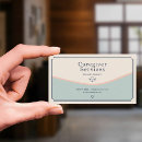 Search for aide business cards Elderly services