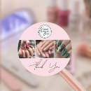 Search for you nailed it stickers Your logo here template
