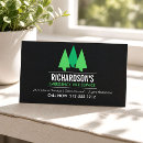 Search for outdoor services business cards Contractor