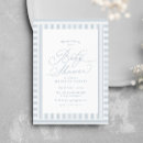 Search for white stripe baby invitations Preppy