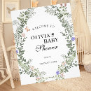 Search for baby shower thank you posters Greenery
