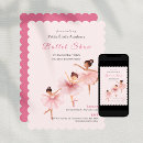 Search for ballet performance invitations Pink