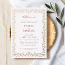Search for rose gold border invitations Foil