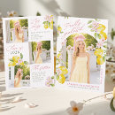 Search for lemons graduation invitations Watercolor