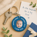 Search for babys daddy round key rings First time dad
