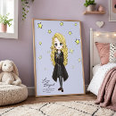 Search for harry potter anime art posters Luna lovegood