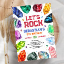Search for geology birthday invitations For kids