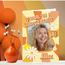 Search for orange daisies cards For her