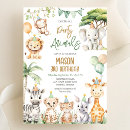 Search for jungle birthday invitations Kids birthday party