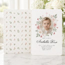 Search for blush christening invitations Botanical