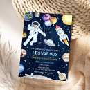 Search for rocket birthday invitations Outer space birthday