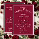 Search for red and white wedding invitations Typography