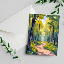 Search for trails cards Watercolor