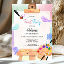 Search for craft birthday invitations Rainbow party