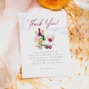 Search for wine thank you cards Vino before vows