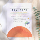Search for astronaut 4x6 invitations Outer space