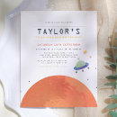 Search for astronaut 4x5 invitations Planets