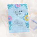 Search for pool party thank you cards Modern