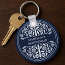 Search for blue silver key rings Floral