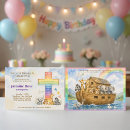 Search for noahs ark invitations Watercolor