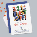 Search for around the world invitations Blast off