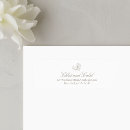 Search for botanical return address labels Black and white