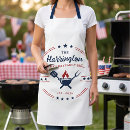 Search for independence day aprons Red white blue