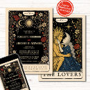 Search for cosmic wedding invitations Vintage