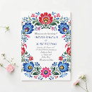 Search for folk wedding invitations Vintage