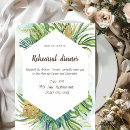 Search for summer rehearsal dinner invitations Tropical