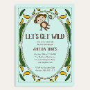 Search for lets get wild invitations Jungle