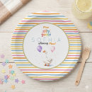 Search for pastel rainbow plates 5th birthday
