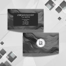 Search for simple front business cards Black
