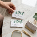 Search for gold and sage business cards Modern makeup artist