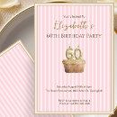 Search for pink and gold 60th birthday invitations Mother