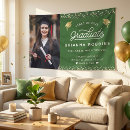 Search for green graduation banners Photo collage