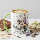Search for purple dragonfly mugs Floral