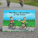 Search for cycling birthday cards Humour