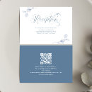 Search for reception wedding rsvp cards Dusty blue