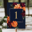 Search for navy and gold table cards Couple