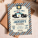 Search for policeman boys birthday invitations Police party