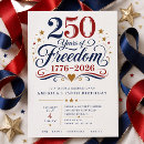 Search for freedom invitations America 250