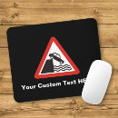 Search for warning sign mouse mats Danger