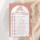 Search for baby shower gender guessing games Rustic