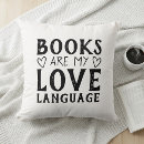 Search for bookish cushions Library