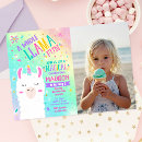 Search for llama unicorn invitations Cute