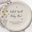 Search for gender reveal plates Watercolor